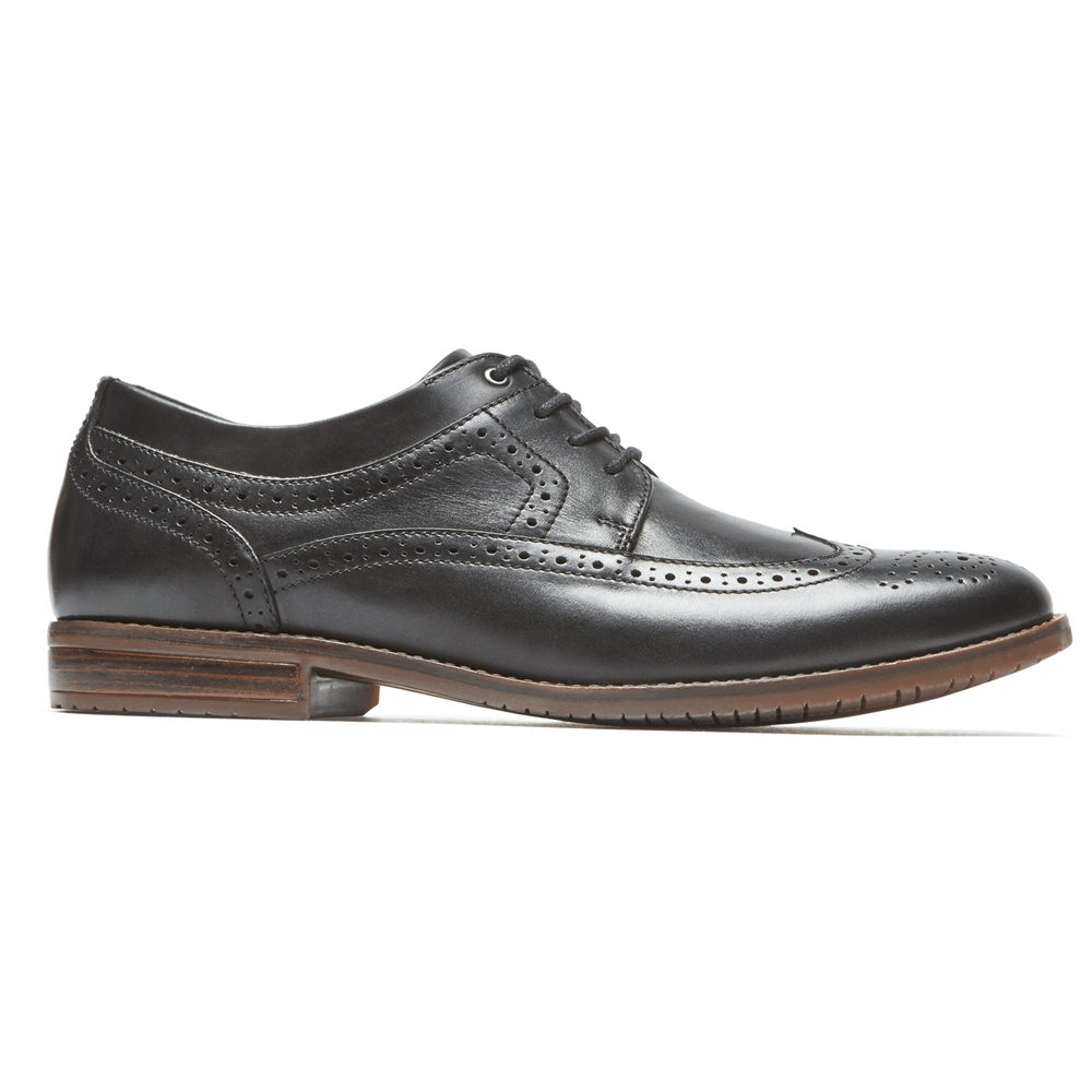 Rockport Oxfords Herre Svart - Style Purpose 3 Wingtip - IWCH71830